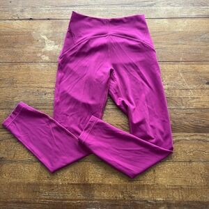 Lululemon Size 6 Instill HR Tight 25 Magenta Purple MGPR SmoothCover Yoga Pant